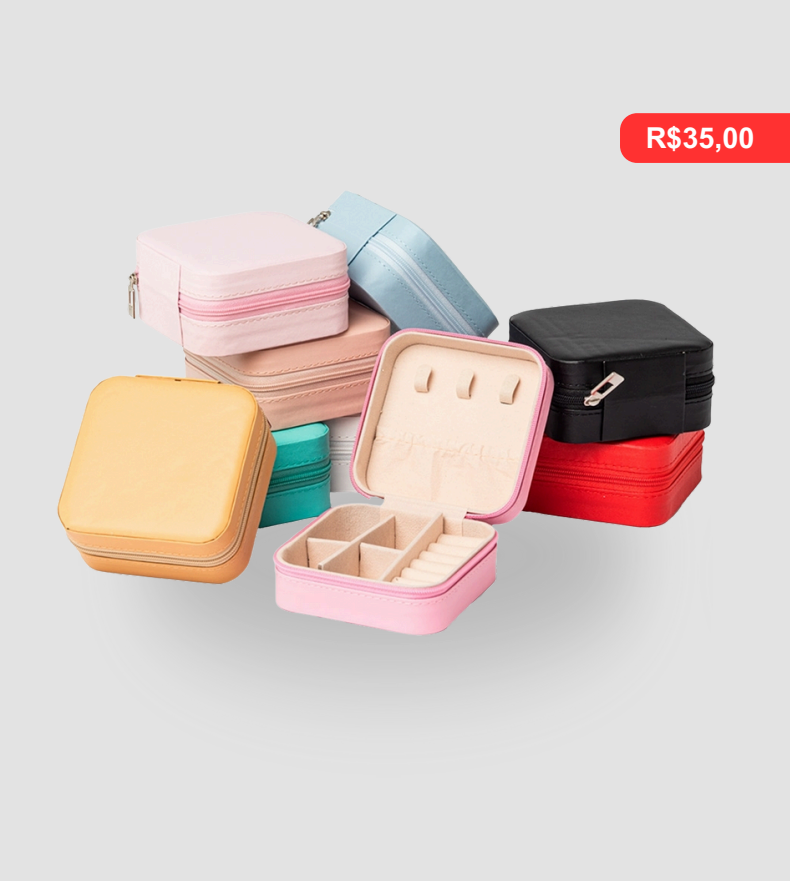 Porta-Joias - Brinde personalizado da MV Personalizados